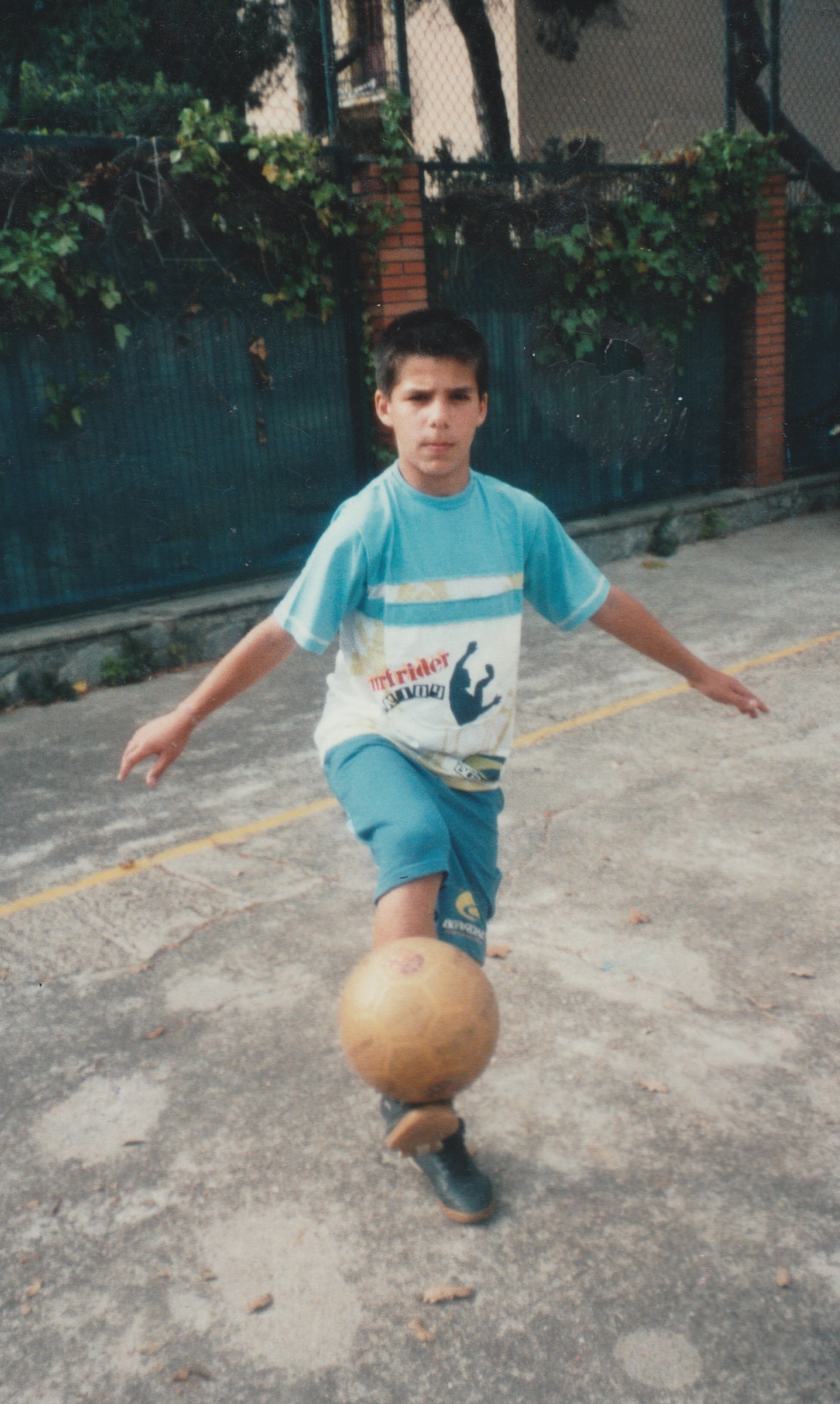 Foto de Dídac Sánchez en su infancia 1